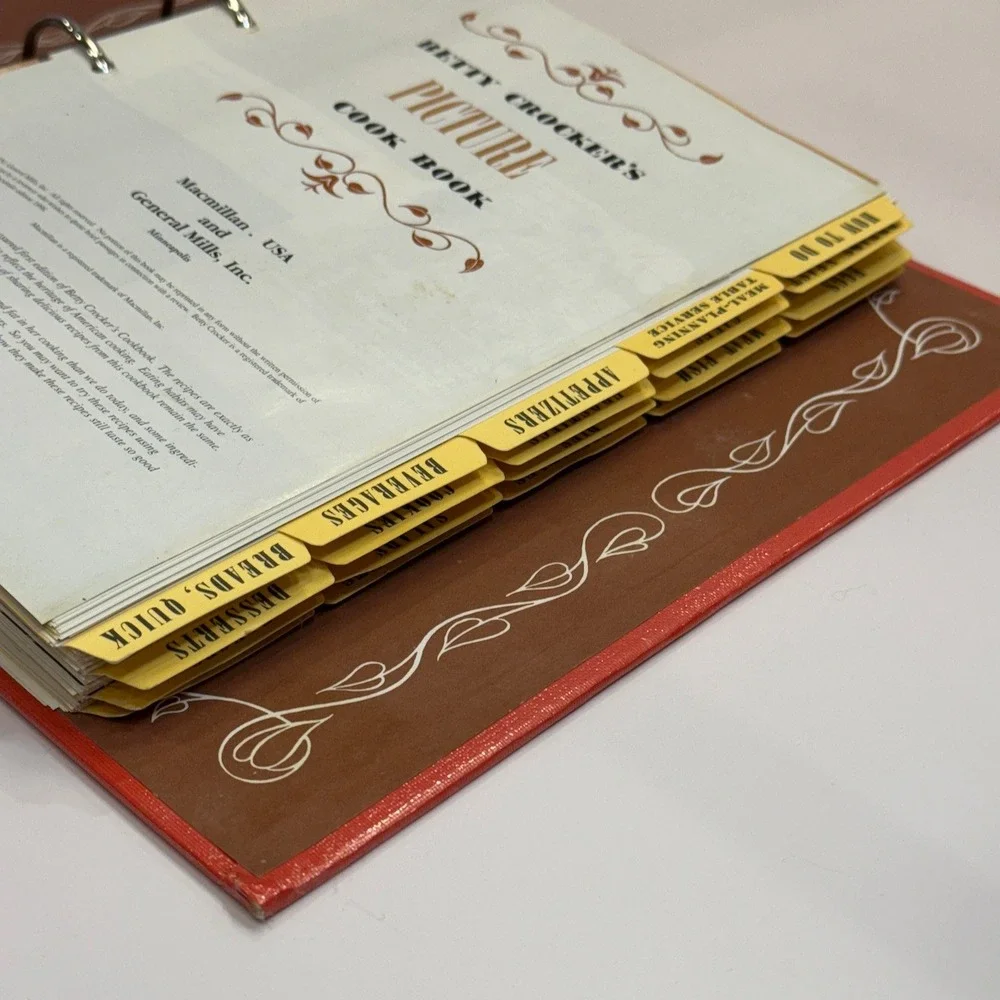 Betty Crockers Picture Cook Book 1998 edition of 1950 Recipe‎ Book